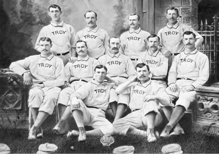 1881 Troy Tojans Major League Baseball Team