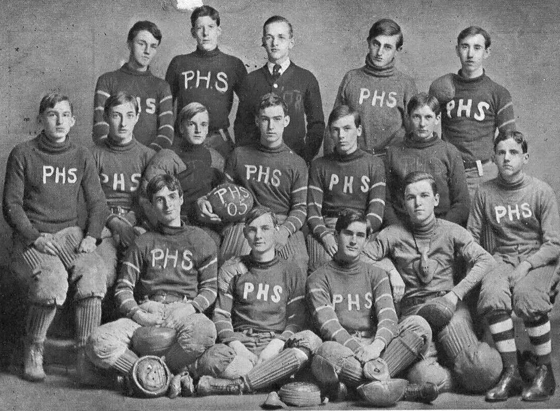 1905 Poughkeepsie High School Football Team