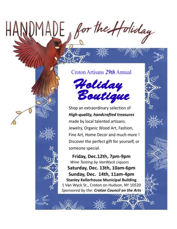 025 Holiday Boutique Bird Flyer-
