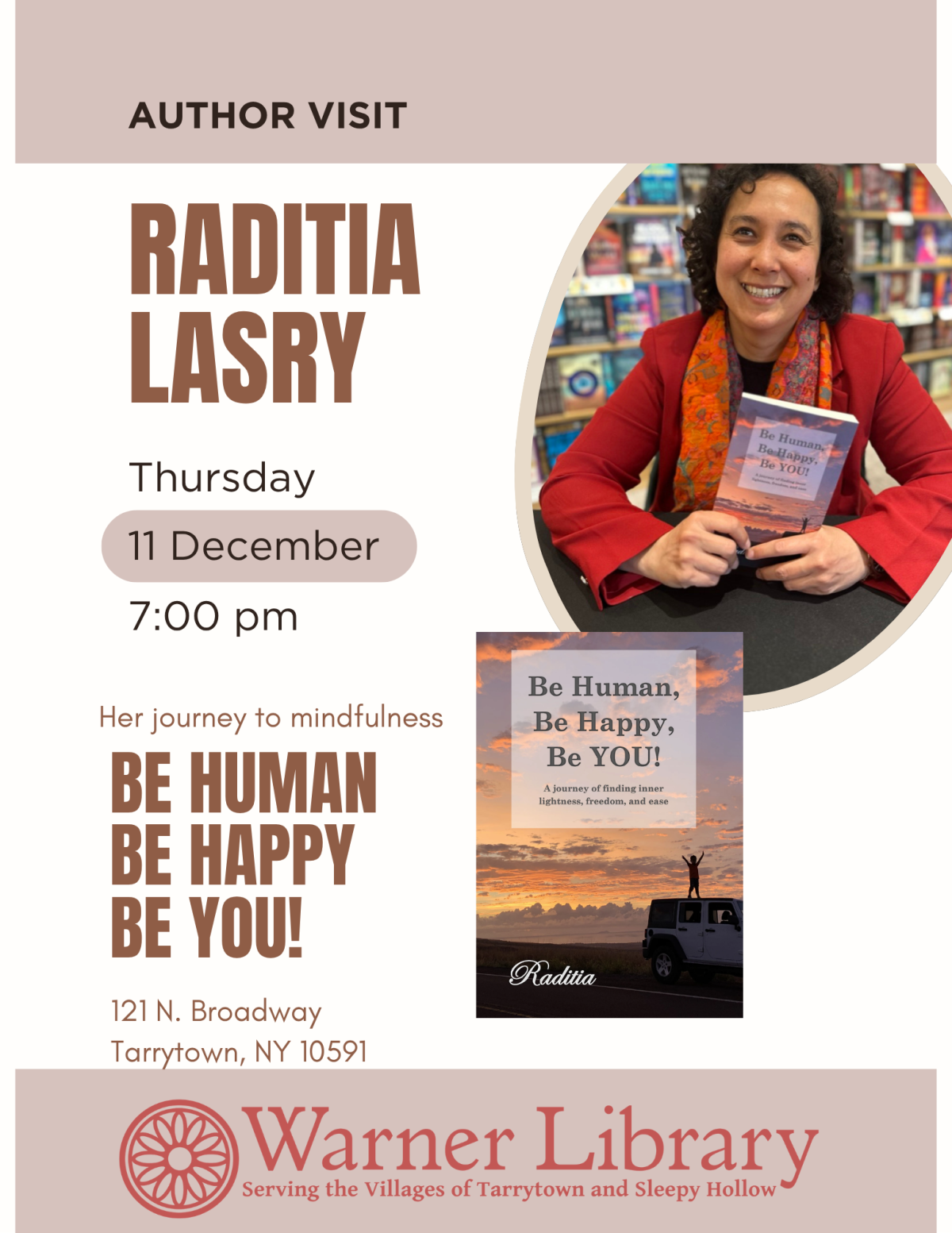 Author Visit Raditia Lasry