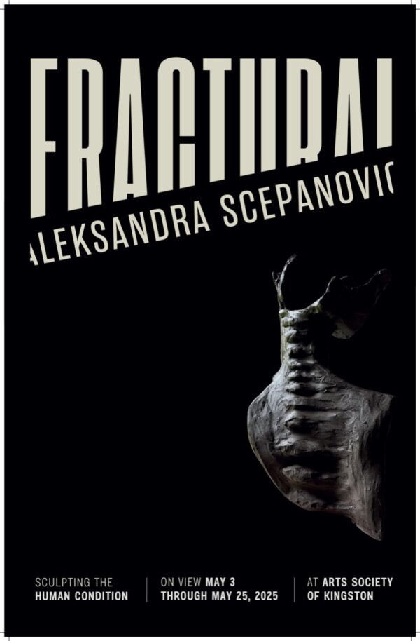 Fractural Poster ASK Kingston Aleksandra Solo Show REVISED DATES