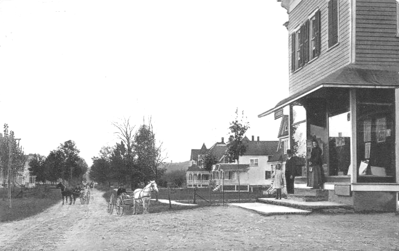 General Store, South Main Street, Jeffersonville NY, Sullivan County c1911