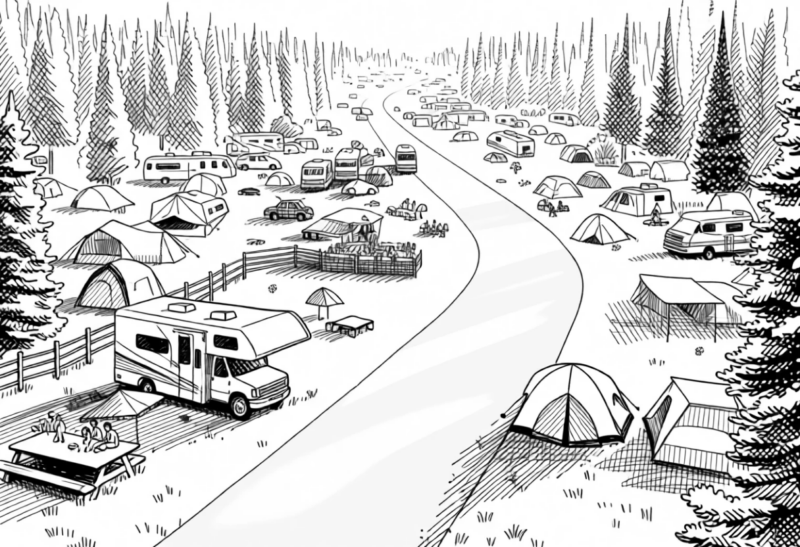 Hudson Valley Campsite