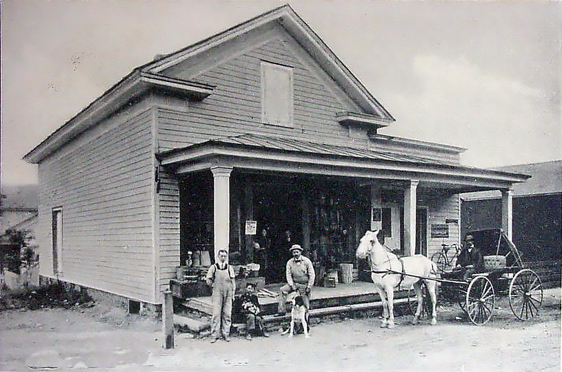 Johnson's Store, Sparrowbush NY, Orange County c1905