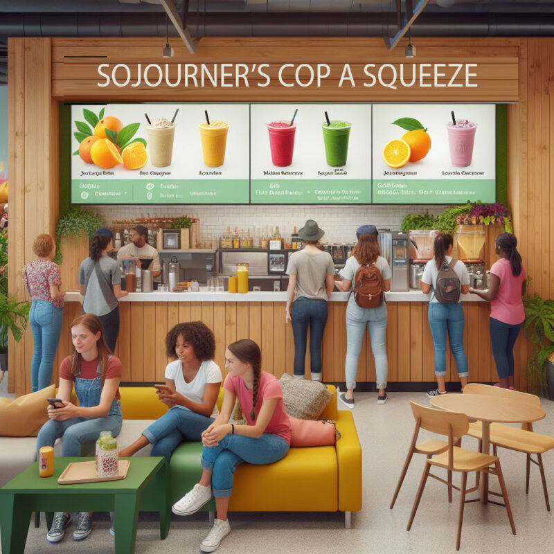 Juice and smoothie bar