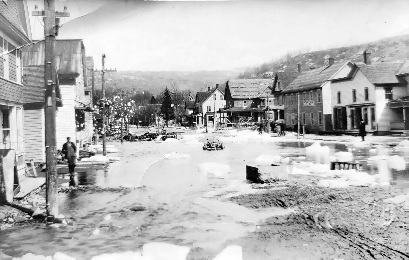 Livingston Manor Flood, Sullivan County 1912