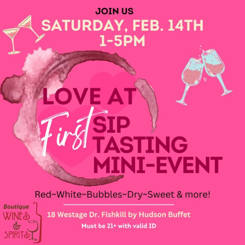 Love at First Sip Tasting Mini-Event