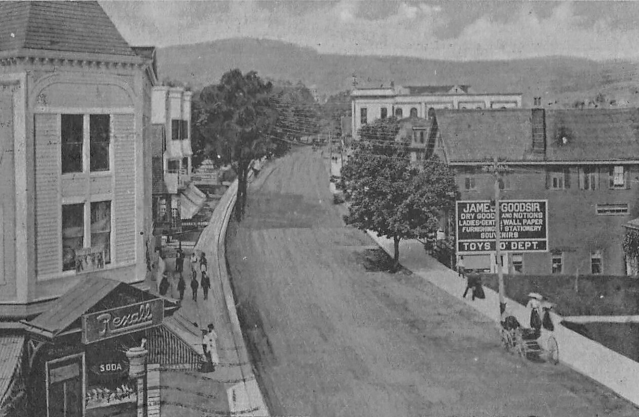 Main Street, Liberty NY, Sullivan County c1905