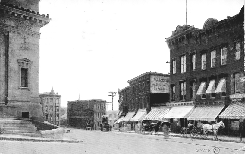 Main Street, Ossining NY, Westchester County c1920