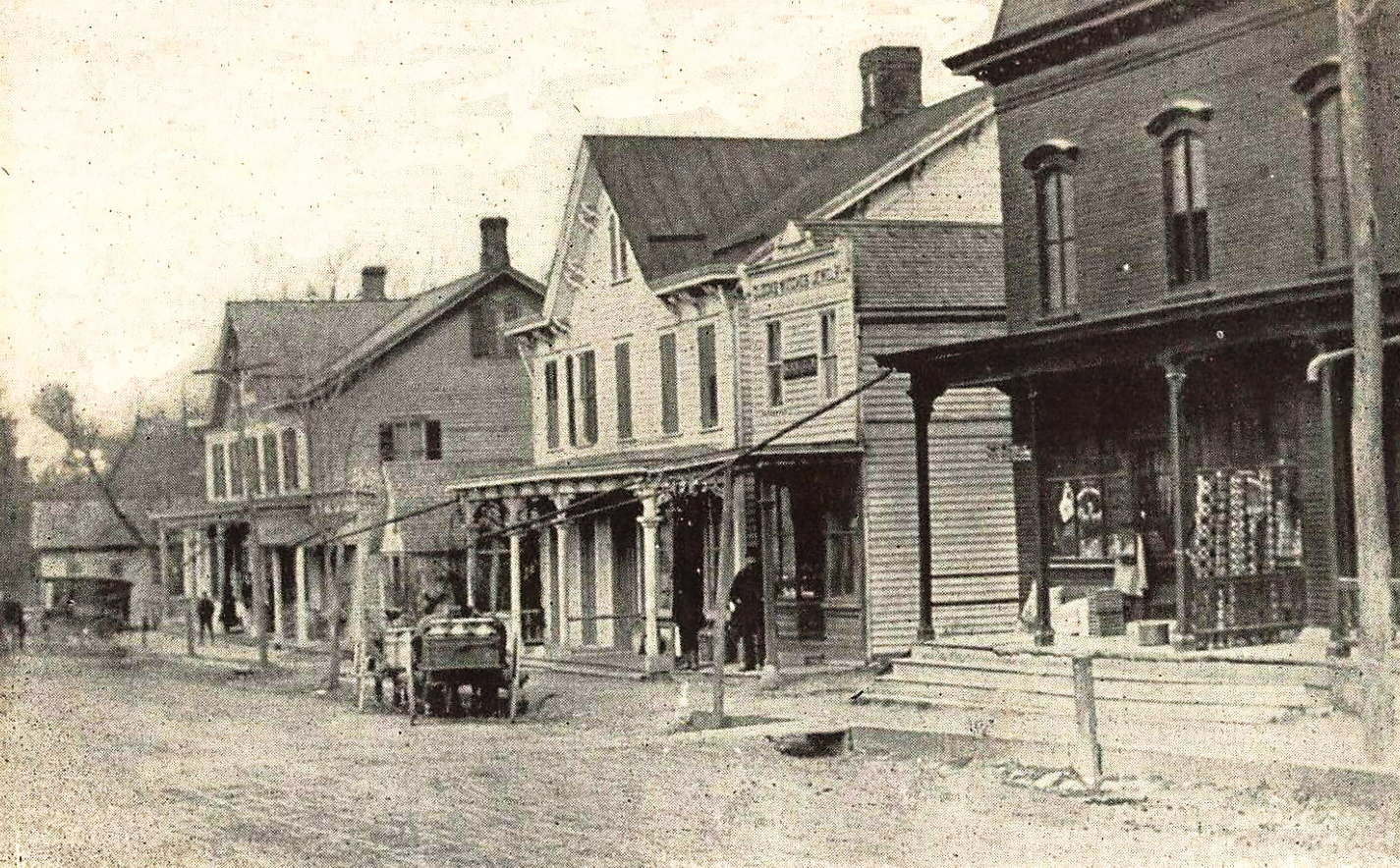 Main Street, Unionville NY, Orange County c1906