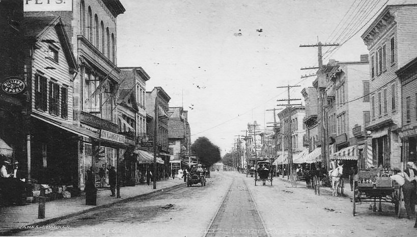 North Main Street, Port Chester NY, Westchester County 1907