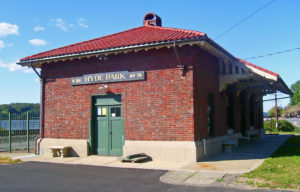 Old Hyde Park NY Train Station