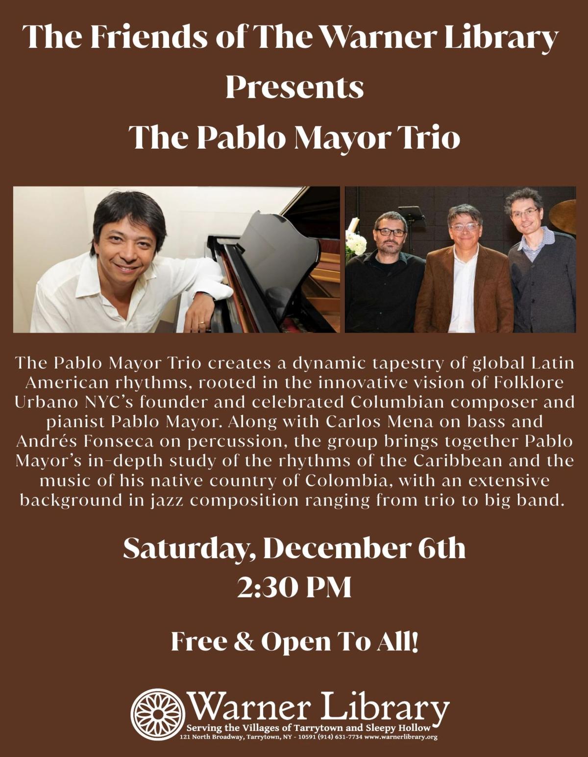 Pablo Mayor Trio Flyer