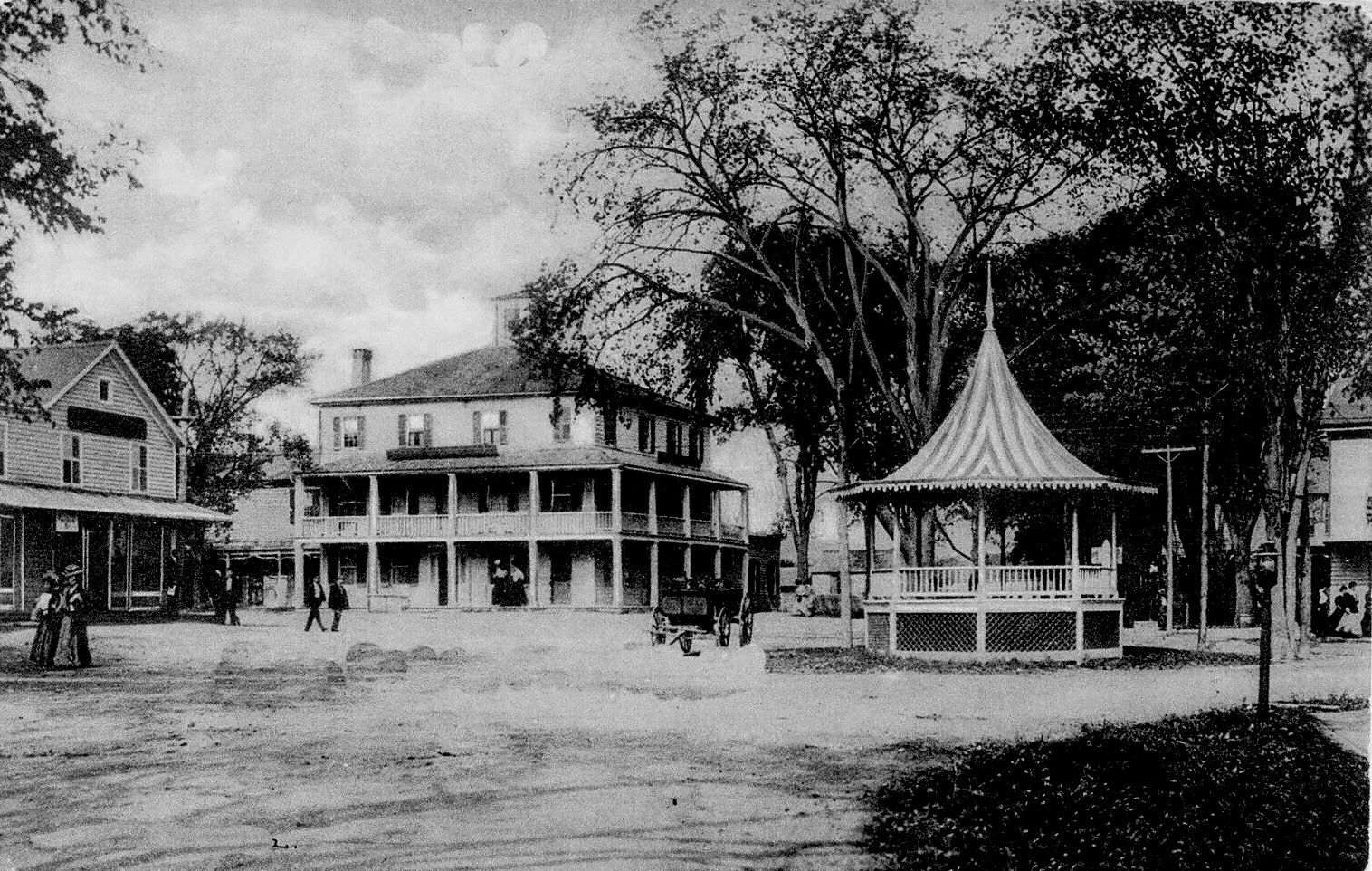 Public Square, Nassau NY, Rensselaer County c1906