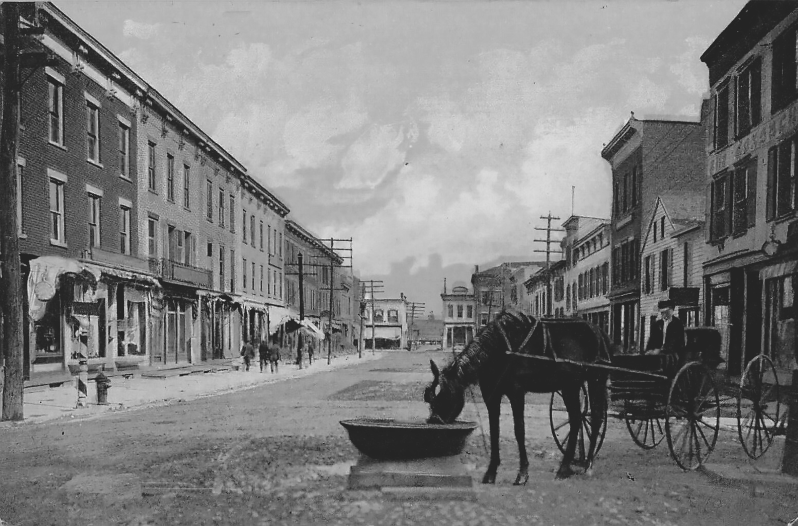 Reed Street, Coxsackie NY, Greene County c1906