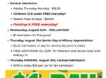 Schaghticoke Fair Admission Prices