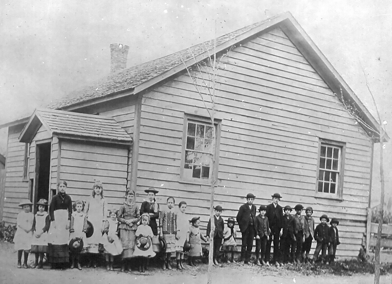 Schoolhouse Schodack NY c1910