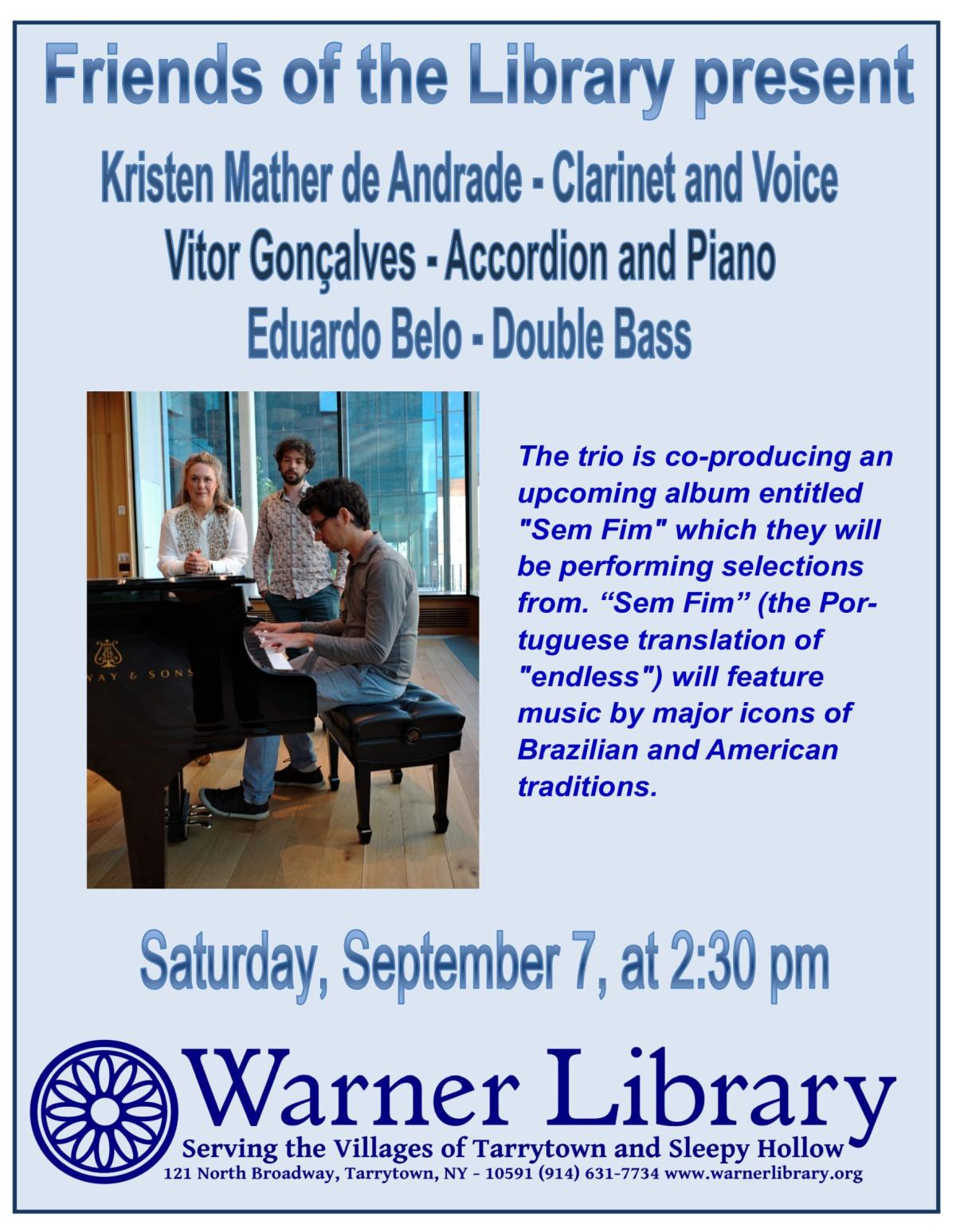 September 7 Concert Flyer