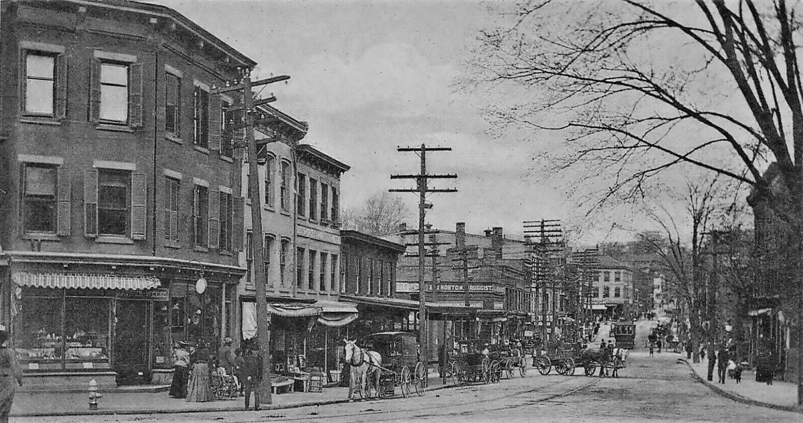 South Division Street From South Street, Peekskill NY, Westchester County