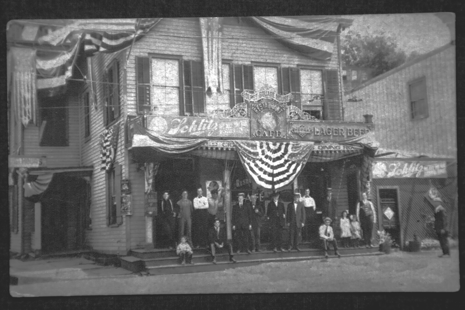 The Depot Square House & Restaurant In Ossining NY, Westchester County c1904