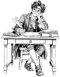 Tyler Inkwell- historian and archivist
