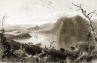 View of the Hudson River from Crow's Nest Mountain