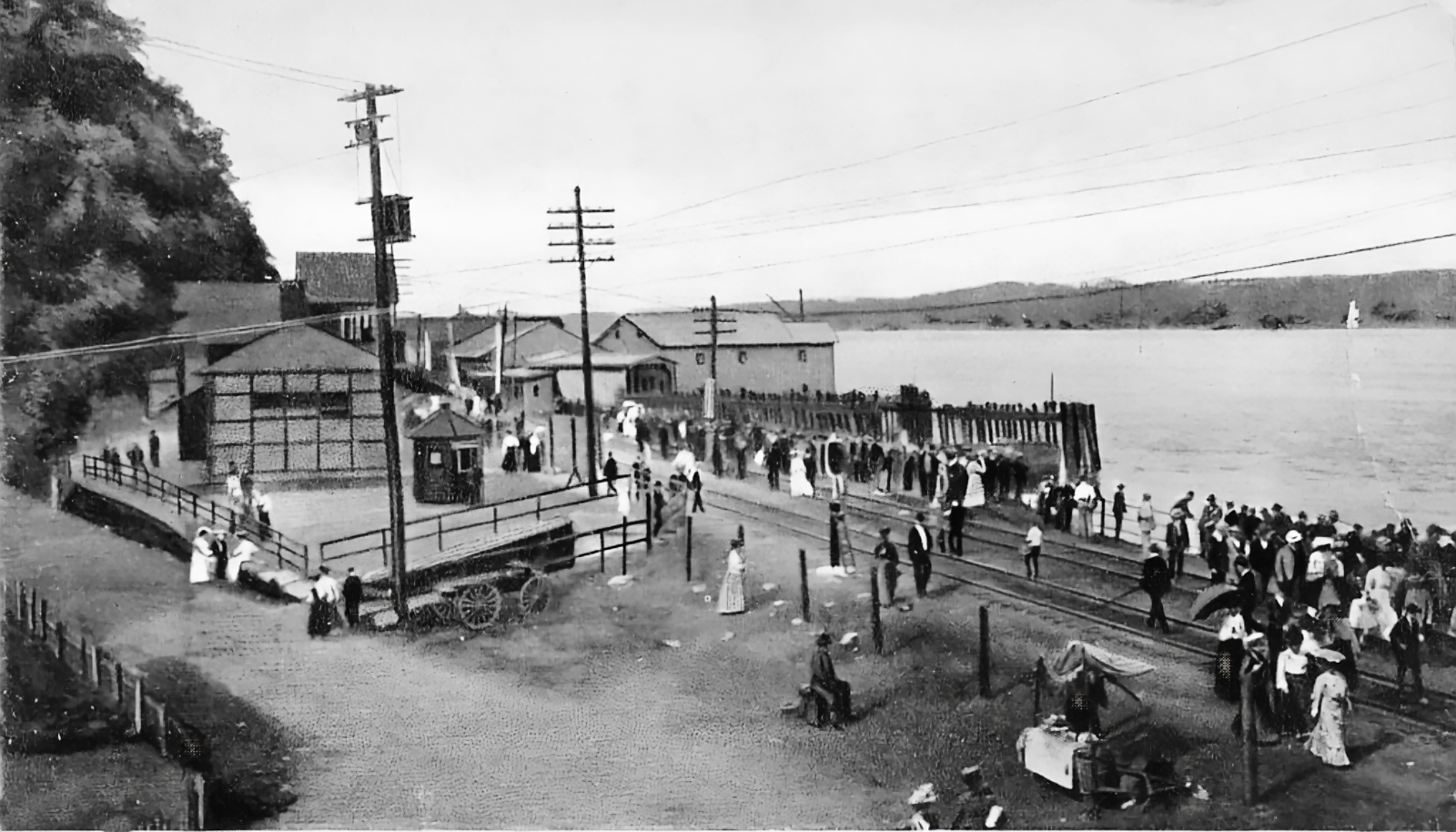 West Shore Depot, Highland NY, c1904 West Shore Depot, Highland NY, c1904